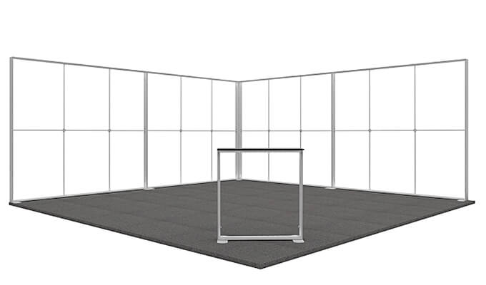 Messestand Variante 2