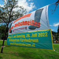 Stoff-Banner