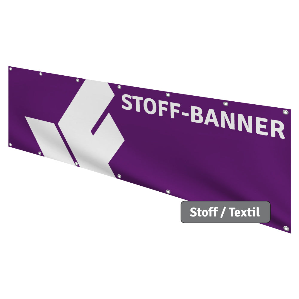 Stoff-Banner