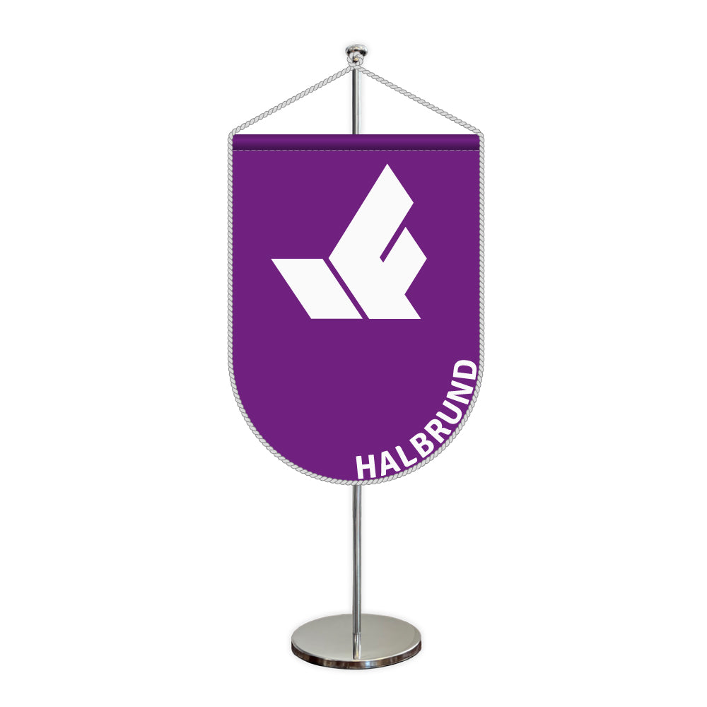 table pennant semicircular