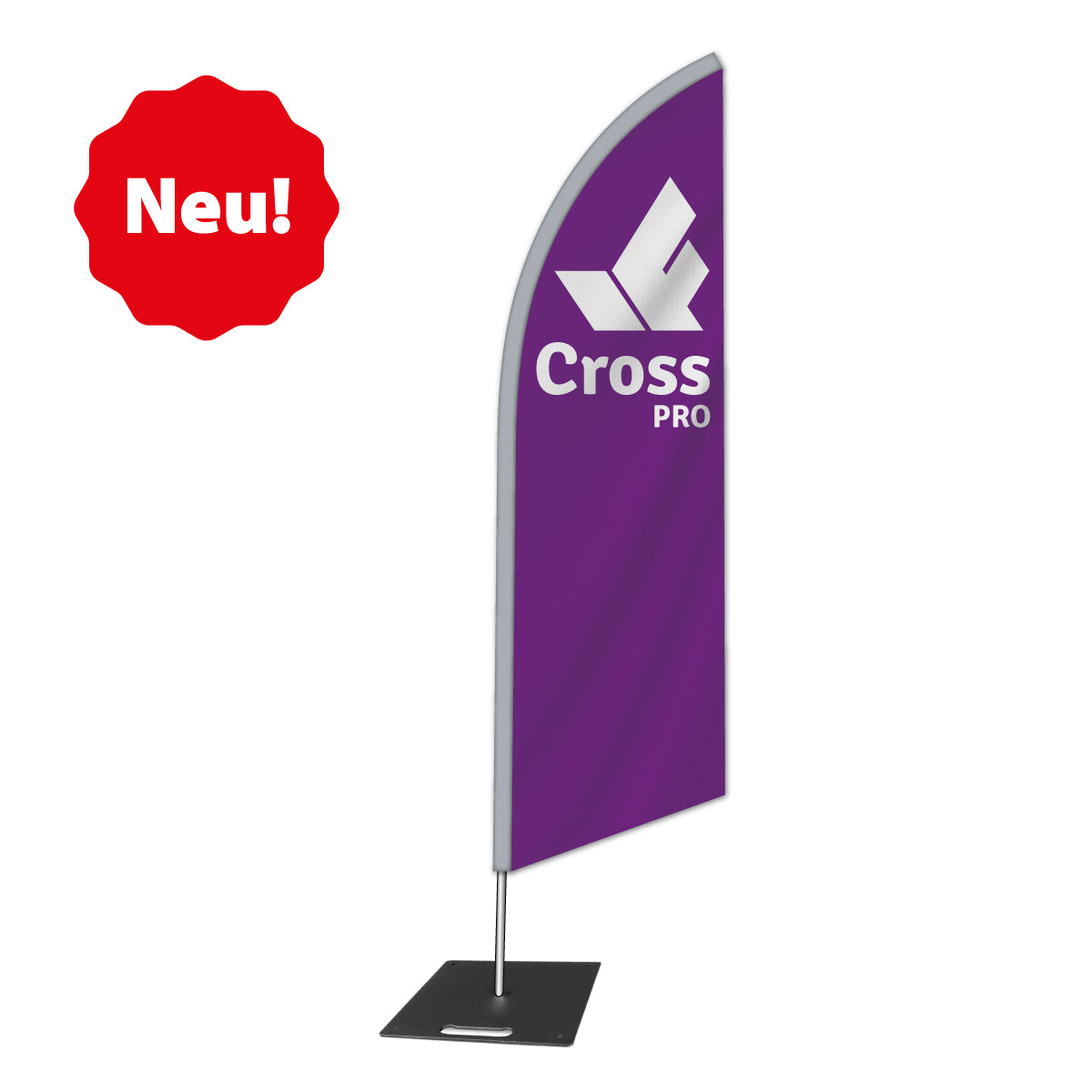 Beachflag "Pro" Cross